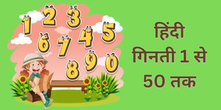 Hindi Counting in Hindi